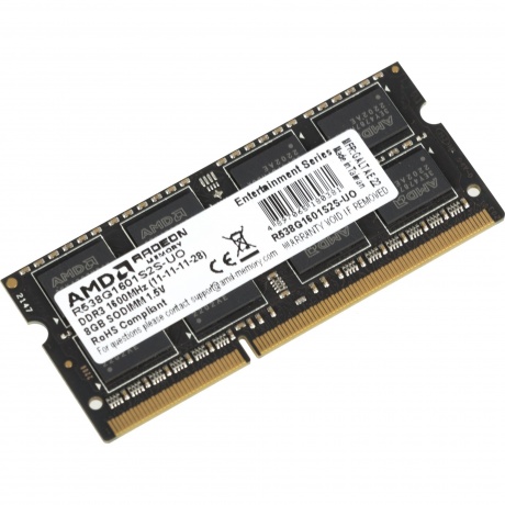 Память DDR3 8Gb 1600MHz AMD R538G1601S2S-UO - фото 3