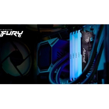 Оперативная память Kingston FURY Beast Black RGB DDR 4 DIMM 16Gb 3600Mhz - фото 6
