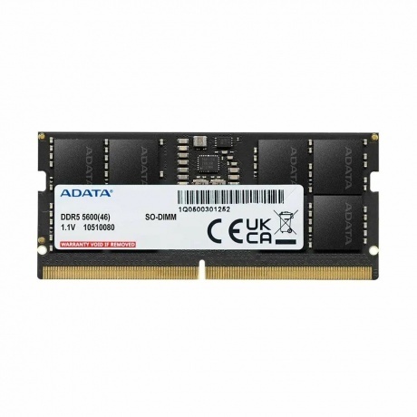 

Оперативная память A-Data DIMM 8GB DDR5-5600 (AD5S56008G-S)