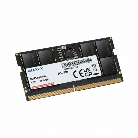 Оперативная память A-Data DIMM 8GB DDR5-5600 (AD5S56008G-S) - фото 2