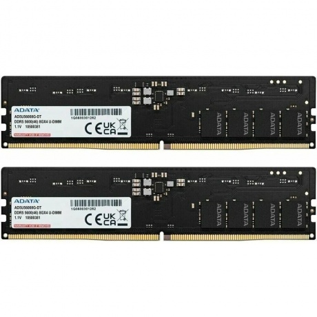 Оперативная память A-Data DIMM 16GB DDR5-5600 K2 (AD5U56008G-DT) - фото 1