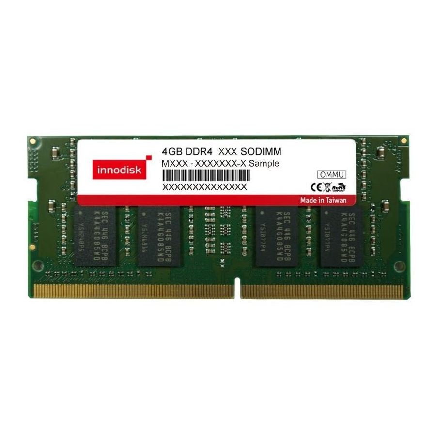 Оперативная память InnoDisk DIMM DDR4 SO-DIMM 4GB (M4S0-4GSSNCEM) server memory fbd 4gb pc2 5300f 6400f ecc fbd 667mhz 2gbb 4gb 8gb 800mhz fully buffered ram 4gb 8gb fb dimm pc2 5300f