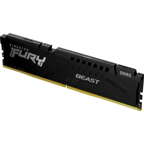 

Память Kingston FURY Beast Black DDR 5 DIMM 8Gb 5600Mhz CL36 (KF556C36BBE-8)