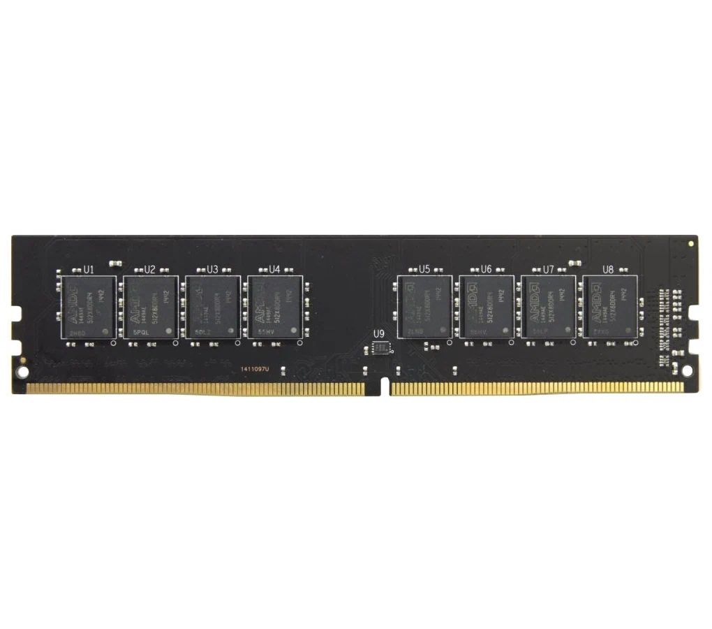 Память оперативная DDR4 AMD R7 Performance Series Black 16GB (R7416G2400U2S-U) отличное состояние; оперативная память для компьютера amd r7 performance series black gaming memory dimm 16gb ddr4 2666mhz r7s416g2606u2s