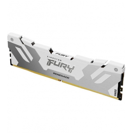 Оперативная память Kingston Fury Renegade White DDR5 DIMM 6800MHz CL36 - 16Gb KF568C36RW-16 - фото 1