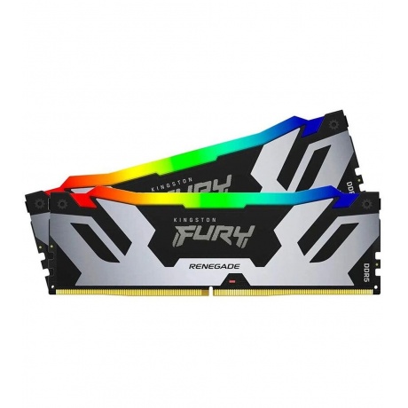 Оперативная память Kingston Fury Renegade Silver RGB DDR5 DIMM 6800MHz CL36 - 32Gb (2х16Gb) KF568C36RSAK2-32 - фото 2