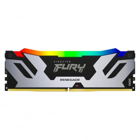 

Оперативная память Kingston Fury Renegade Silver RGB DDR5 DIMM 6800MHz CL36 - 16Gb KF568C36RSA-16