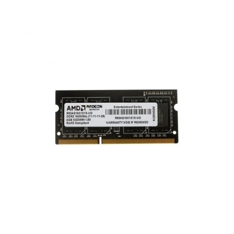 Память SO-DIM DDR3 AMD 4Gb 1600MHz (R534G1601S1S-UO)