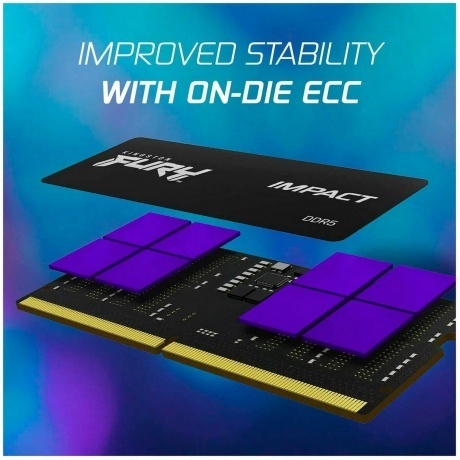 Оперативная память Kingston Fury Impact 16Gb DDR5 (KF548S38IB-16) - фото 11