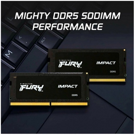 Оперативная память Kingston Fury Impact 16GB DDR5 (KF564S38IB-16) - фото 3