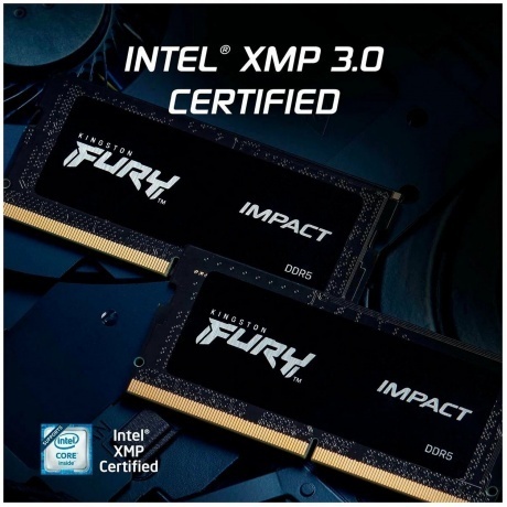 Оперативная память Kingston Fury Impact 16GB DDR5 (KF564S38IB-16) - фото 4