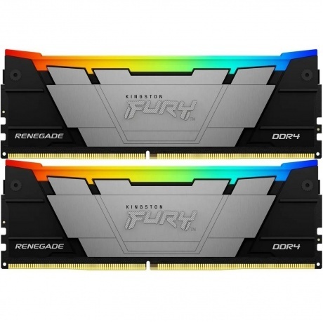 

Память оперативная Kingston 16GB 3200MT/s DDR4 KF432C16RB2AK2/16 CL16 DIMM (Kit of 2) FURY Renegade RGB