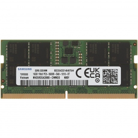 Оперативная память 16Gb SO-DIMM DDR5 SEC (PC5-38400, 5600, CL40)...