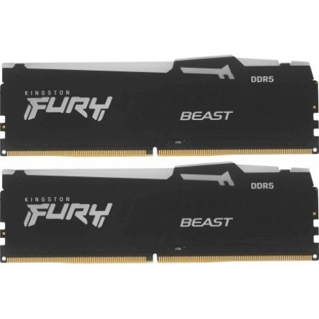 Оперативная память Kingston 32Gb DDR5 (2x16Gb) UDIMM <PC5-48000,...
