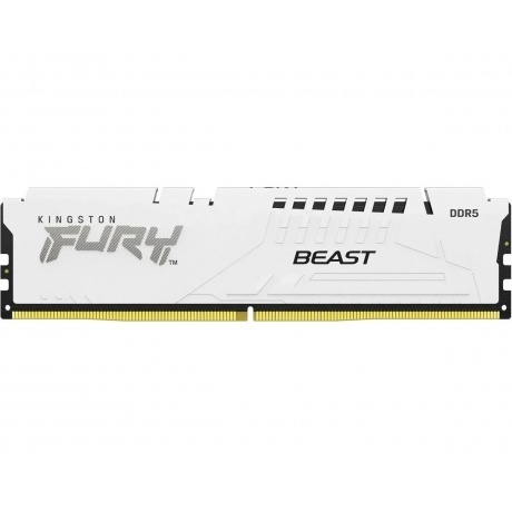 

Оперативная память Kingston DDR5 DIMM FURY Beast White 32Gb, 6000Mhz, [KF560C30BW-32] CL30