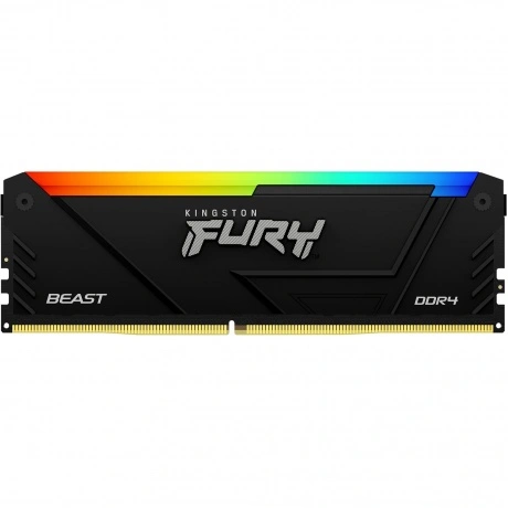 Оперативная память Kingston DDR4 DIMM FURY Beast Black RGB 8Gb, ...