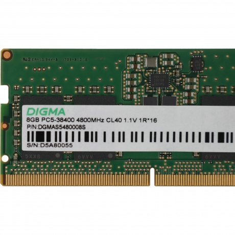 Память оперативная Digma DDR5 8GB 4800MHz (DGMAS5480008S) - фото 5