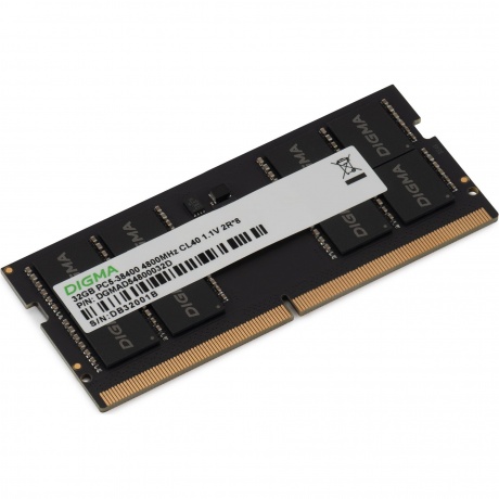 Память оперативная Digma DDR5 32GB 4800MHz (DGMAS54800032D) - фото 2