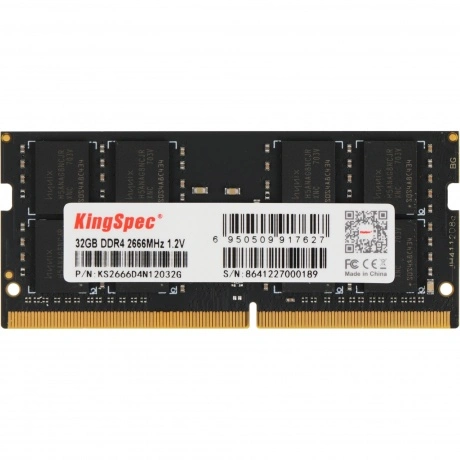 Оперативная память Kingspec DDR4 32GB 2666MHz (KS2666D4N12032G)