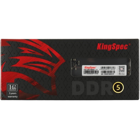 Оперативная память Kingspec DDR5 16GB 4800MHz (KS4800D5P11016G) - фото 4