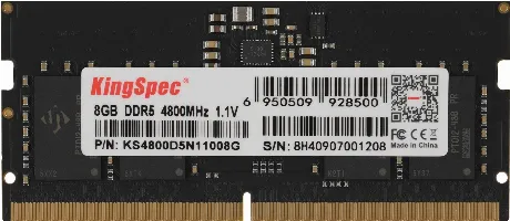Оперативная память Kingspec DDR5 8GB 4800MHz (KS4800D5N11008G)
