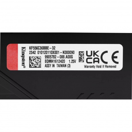 Оперативная память Kingston DDR5 32GB 5600MHz (KF556C36BBE2-32) - фото 5