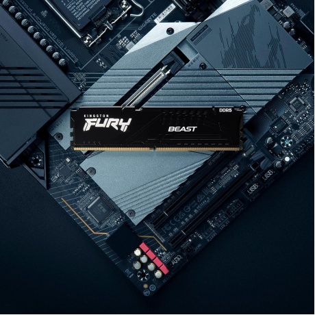 Память оперативная Kingston DDR5 32GB 6000MHz Fury Beast (KF560C30BBE-32) - фото 8