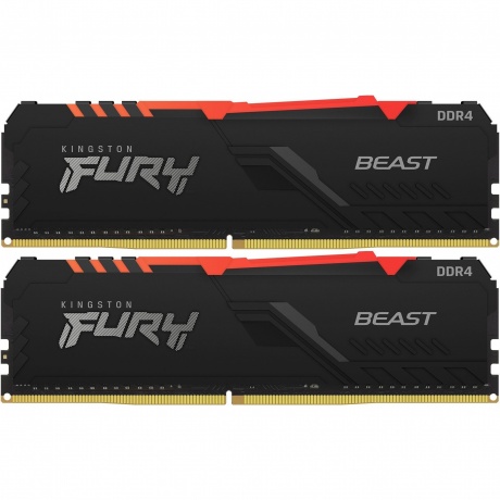 

Память оперативная Kingston DDR4 2x8GB 3200MHz Fury Beast (KF432C16BB2AK2/16)