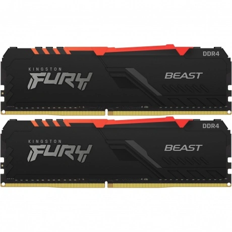 Память оперативная Kingston DDR4 2x8GB 3200MHz Fury Beast (KF432...