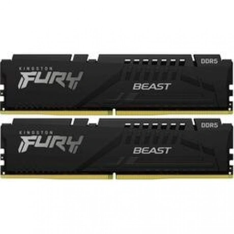 Память оперативная Kingston DDR5 2x32GB 5200MHz Fury Beast Black...