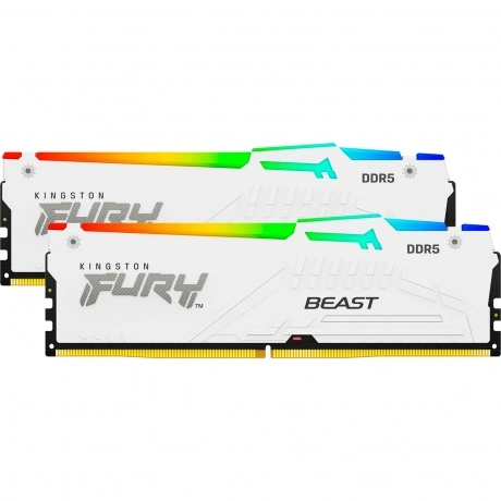 Память оперативная Kingston DDR5 2x16GB 5200MHz Fury Beast RGB R...