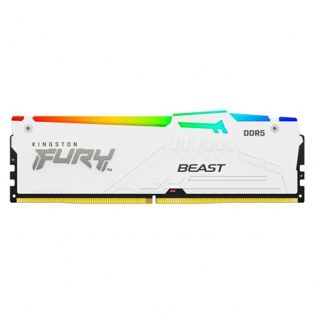

Память оперативная Kingston DDR5 16GB 5200MHz Fury Beast RGB RTL Gaming (KF552C40BWA-16)