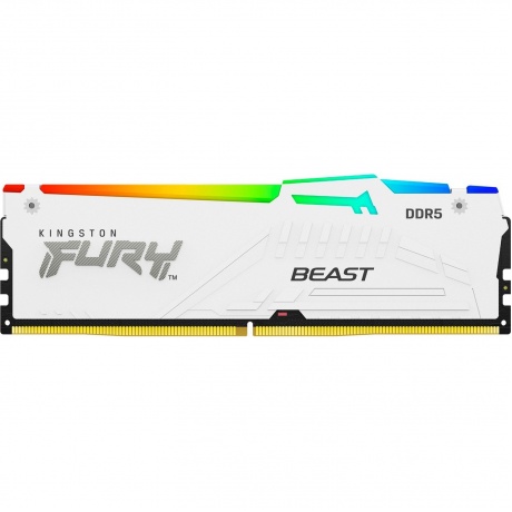 

Память оперативная Kingston DDR5 16GB 5600MHz Fury Beast Expo RGB RTL Gaming (KF556C36BWEA-16)