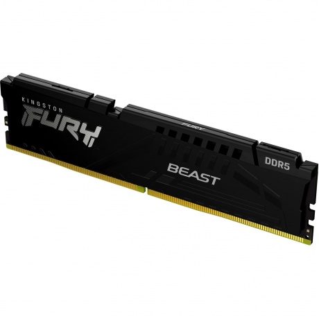 Память оперативная Kingston DDR5 16GB 6000MHz Fury Beast Black Expo RTL Gaming (KF560C30BBE-16)
