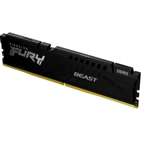 Память оперативная Kingston DDR5 16GB 6000MHz Fury Beast Black E...