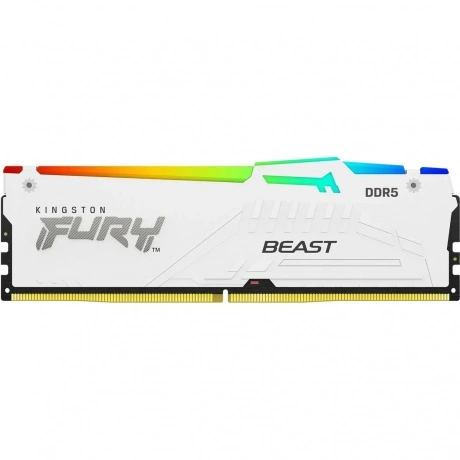 Память оперативная Kingston DDR5 16GB 6000MHz Fury Beast RGB RTL...