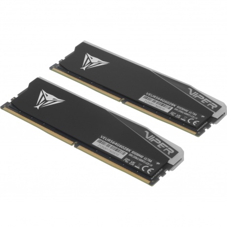 

Память оперативная Patriot DDR5 2x32GB 6000MHz Viper Elite 5 Ultra RGB RTL Gaming (VEUR564G6028K)
