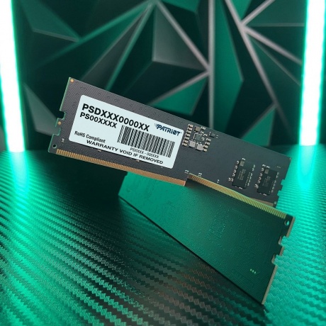 Память оперативная Patriot DDR5 16GB 5600MHz Signature RTL (PSD516G56002) - фото 12