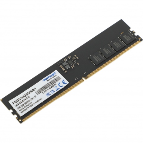 Память оперативная Patriot DDR5 16GB 5600MHz Signature RTL (PSD516G56002) - фото 6