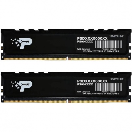 

Память оперативная Patriot DDR5 2x16GB 5600MHz Signature Premium RTL (PSP532G5600KH1)