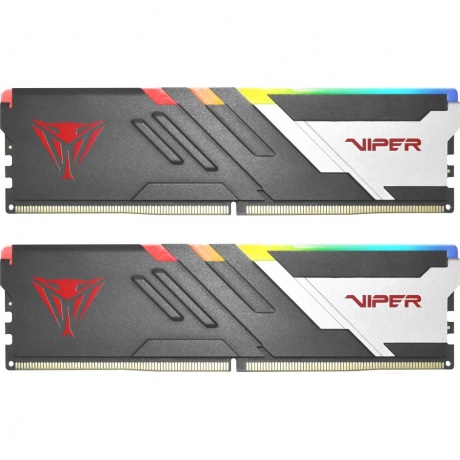 

Память оперативная Patriot DDR5 2x16GB 6000MHz Viper Venom RGB RTL Gaming (PVVR532G600C30K)