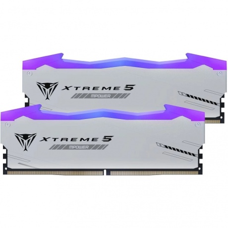 Память оперативная Patriot DDR5 2x24GB 8000MHz Viper Xtreme 5 RGB RTL Gaming (PVXR548G80C38KM)