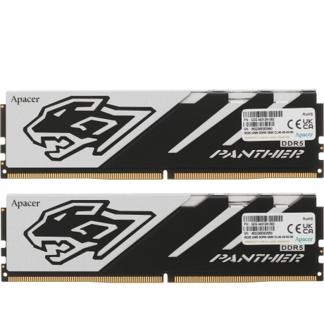 Память оперативная Apacer DDR5 32GB 5600MHz DIMM (AH5U32G56C5227BAA-2) - фото 2