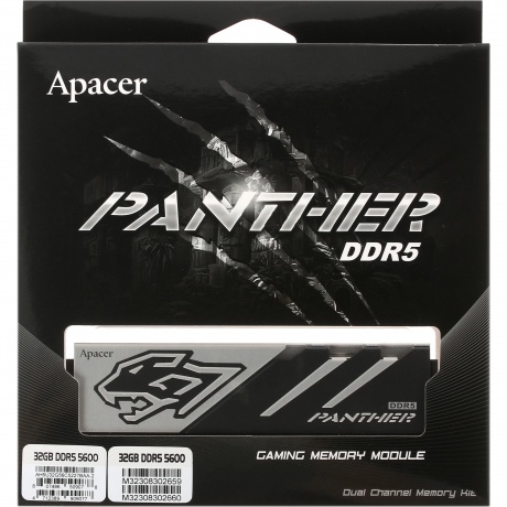 Память оперативная Apacer DDR5 32GB 5600MHz DIMM (AH5U32G56C5227BAA-2) - фото 3