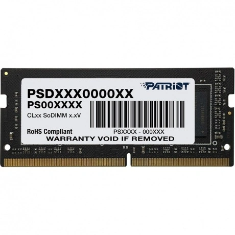 Память оперативная Patriot SL DDR4 8GB 3200MHz (PSD48G32002S)