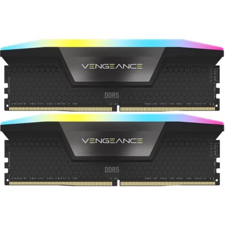 

Оперативная память CORSAIR Vengeance RGB 128GB (2 x 64GB) 288-Pin PC RAM DDR5 6400
