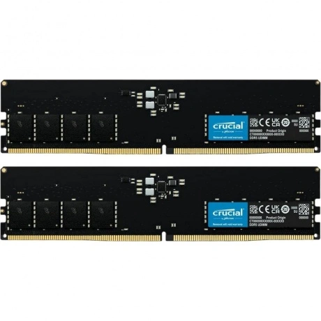 Оперативная память Crucial by Micron DDR5-5600 64GB Kit (2x32GB)...