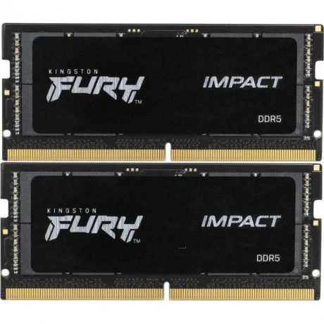Оперативная память Kingston DDR5 32GB 6400MT/s SODIMM kit (2x16G...