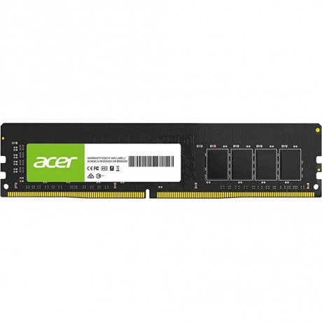 

Память ACER DDR4 DIMM 16Gb UD100 (PC25600, 3200MHz, CL22, 1.2V, RTL) (BL.9BWWA.227)