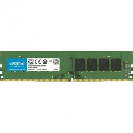 Память CRUCIAL DDR4 DIMM 16Gb (PC25600, 3200MHz, CL22, dual rank...